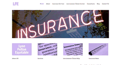 Desktop Screenshot of lfe-insurance.co.uk